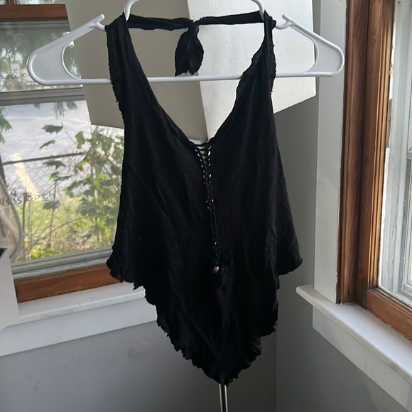 Arya Clothing Stitched Tribal Fairy Pointy Singlet - Picture 1 of 3